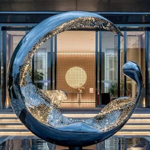 Luminous Ring Sculpture