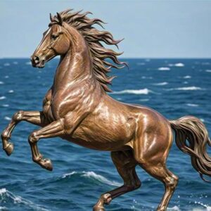 Running Horse Sculpture